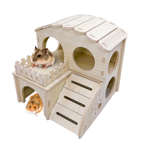 Hamster wood house wooden - wood,