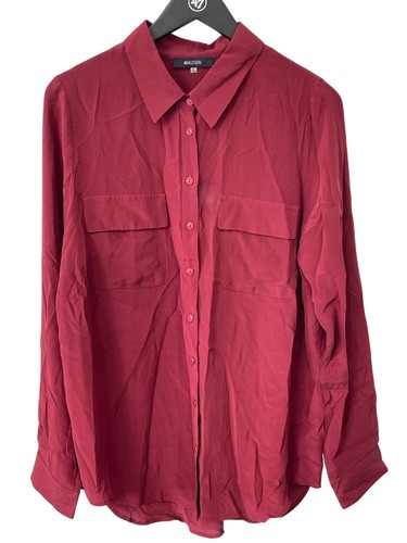 41hawthorn silk button front - silk,
