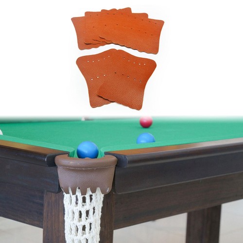 Pool table pocket liners - 6x,
