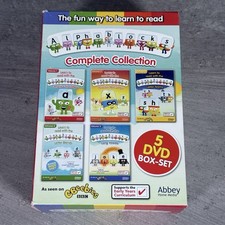 Alphablocks Complete Collection DVD Box Set - CBeebies Learn Phonics Reading