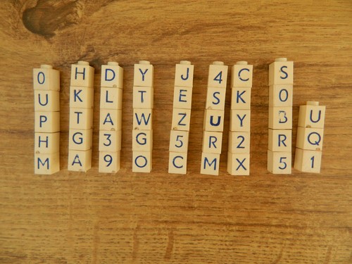 Lego vintage 1960s letter - lego, –