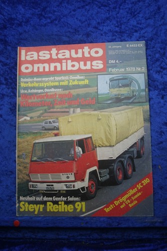 Truck bus steyr 1291 - steyr,