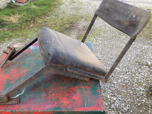 Vintage vehicle seat old - vehicle,