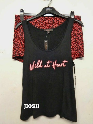 Ladies womens black vest - black,