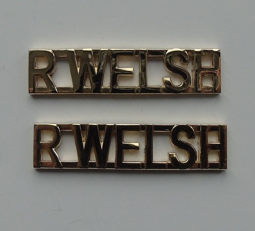 Royal welsh shoulder - shoulder, titles