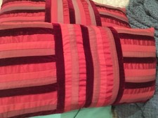 NEXT striped cushions X2