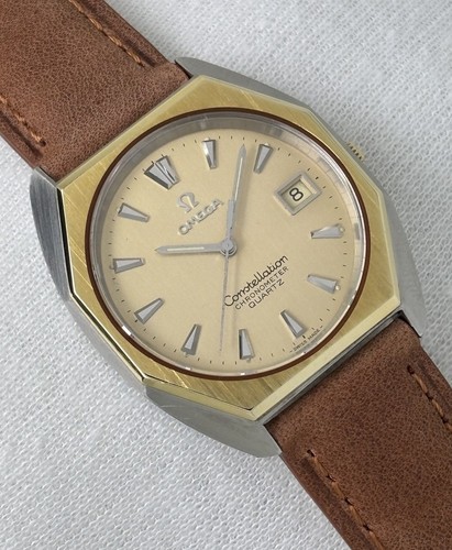 Omega constellation steel 18ct - omega,