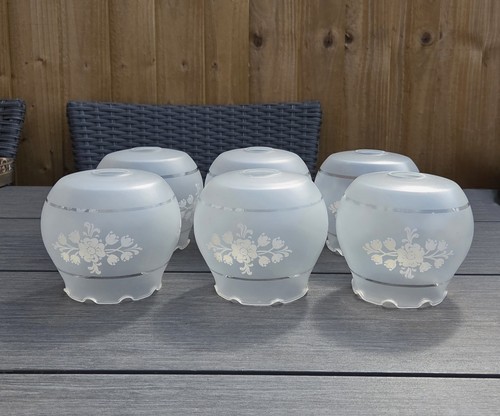 Vintage set frosted - set, of