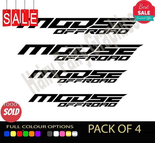 Moose offroad vinyl - 4x,