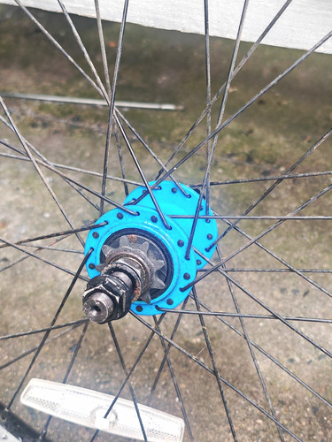 Bmx rear wheel clincher - 20,
