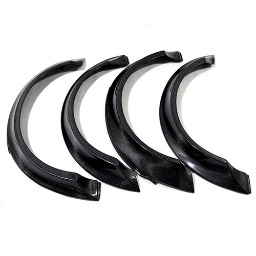 Real carbon fender flares - carbon,