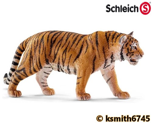 Schleich tiger - tiger, (ginger)