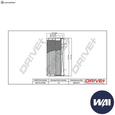 AIR FILTER DP1110.10.0765 FOR IVECO MASSIF/Station/Wagon/Single/Cab/Pickup 3.0L