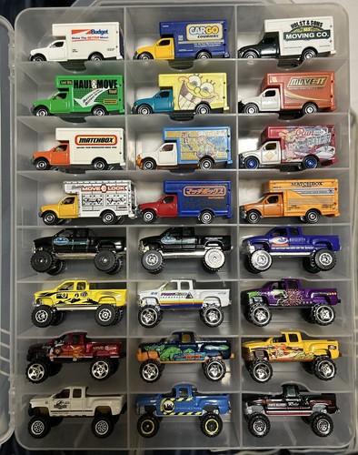 Matchbox lot moving - of,