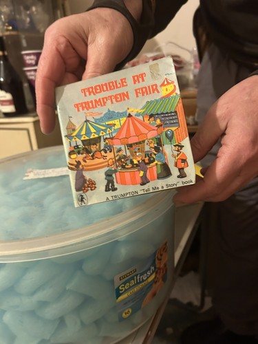 Trouble trumpton fair book - at,