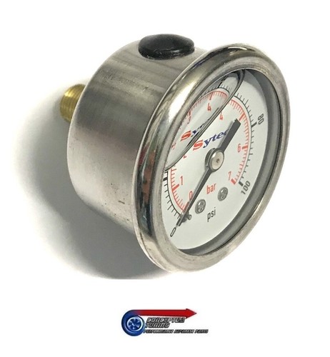 Sytec fuel pressure gauge 8 - sytec,