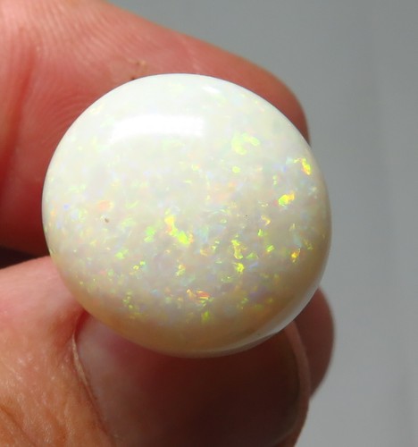 Australian white precious opal - white/precious,