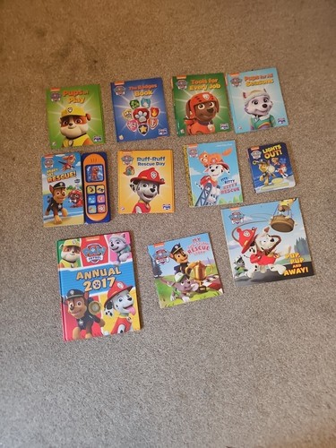 Paw patrol books bundle - 11,