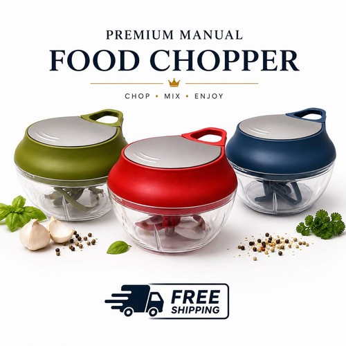 Manual pull cord - manual, chopper