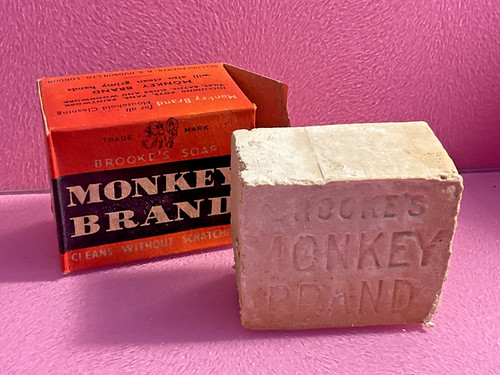 Advertising antique monkey - advertising,