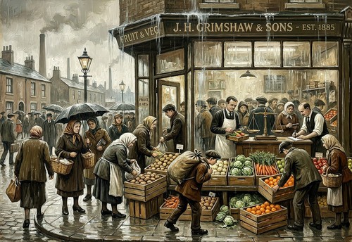 Traditional greengrocer - traditional,