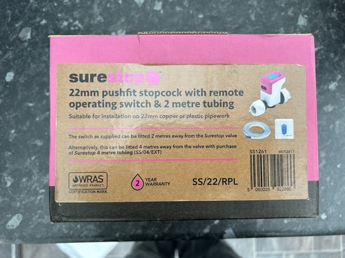 22mm pushfit stopcock - pushfit,