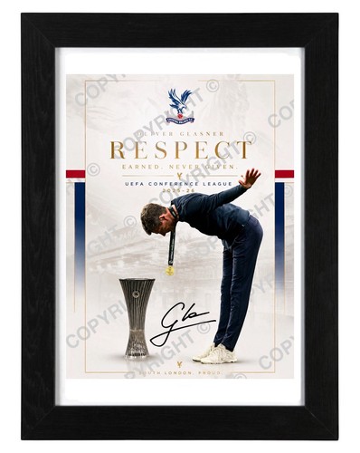 Oliver glasner signed photo - glasner,