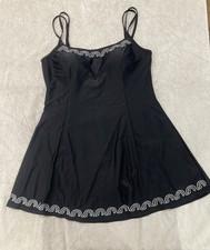 Plus Size 22 swim dress tummy control flattering slimming Silhouette JD Williams