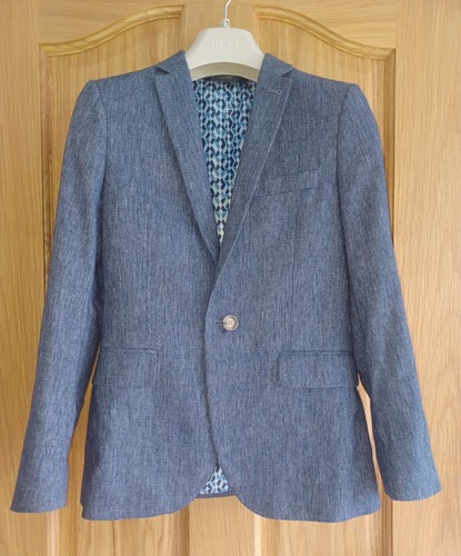 Boys next linen blend blazer - next,