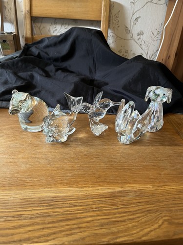 Glass crystal animals paper - glass, /crystal