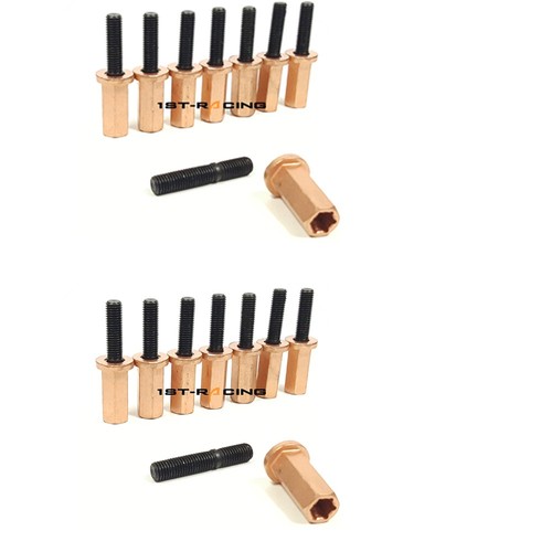 Exhaust manifold header stud - manifold,