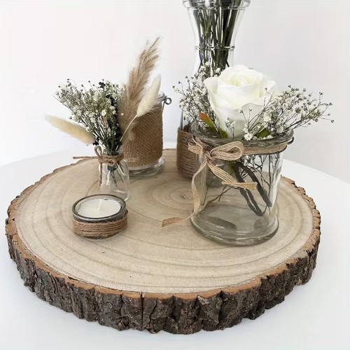Large wood log - log, 25cm