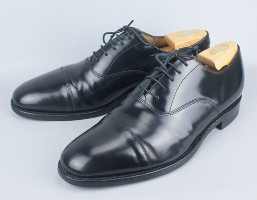 Loake 100 black leather - 100, b
