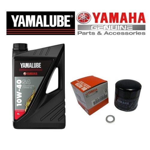 Yamalube semi synthetic oil - semi-synthetic, 4l