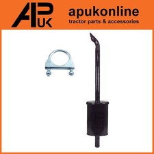 Exhaust Pipe Silencer & Clamp