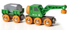Brio 33698 Clever Crane Wagon