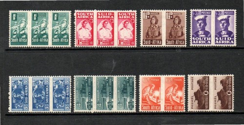 South africa 1942 - m/m, sg97-104