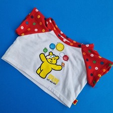 BUILD A BEAR Yellow Pudsey T