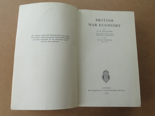 British war economy history - british,