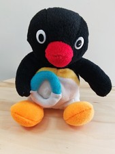 Vintage Pingu Penguin Plush