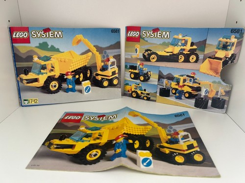 Lego town set 6581 - town, dig