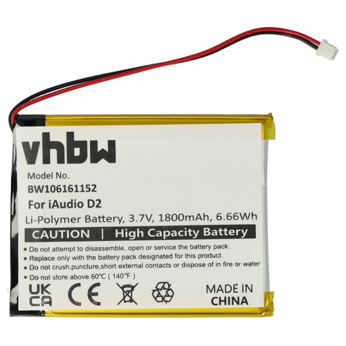 Battery for cowon iaudio - battery, d2