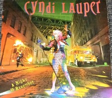Cyndi Lauper A Night To Remember Vinyl LP 1989 Original UK Album Epic - 462499 1