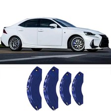4pcs Blue Custom Aluminum Car