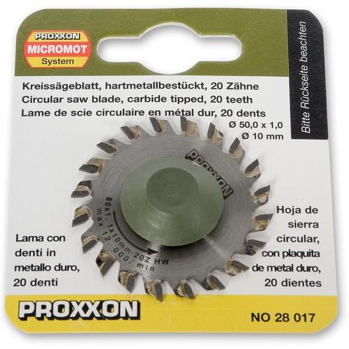 Proxxon tct saw blade - proxxon, 50mm