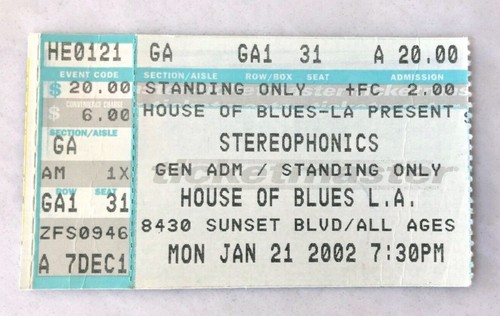 Stereophonics just enough - stereophonics,