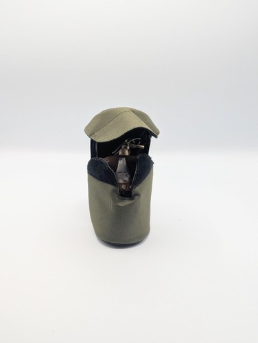 Green falconry hood protectors - green,