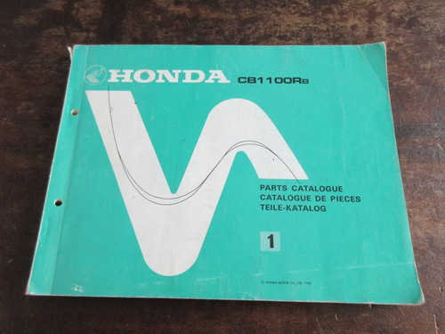 Honda cb1100r cb1100rb - honda, 1980