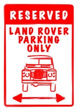 Red Novelty Joke Sign Reserved