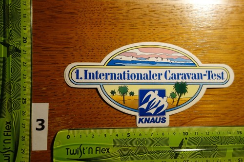 Old sticker camping - camping, caravan